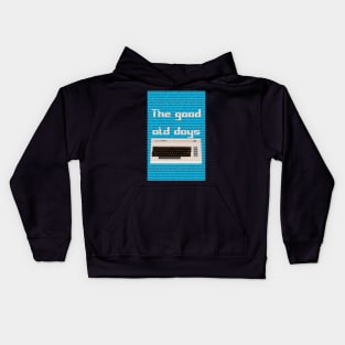 Vintage Computer Kids Hoodie